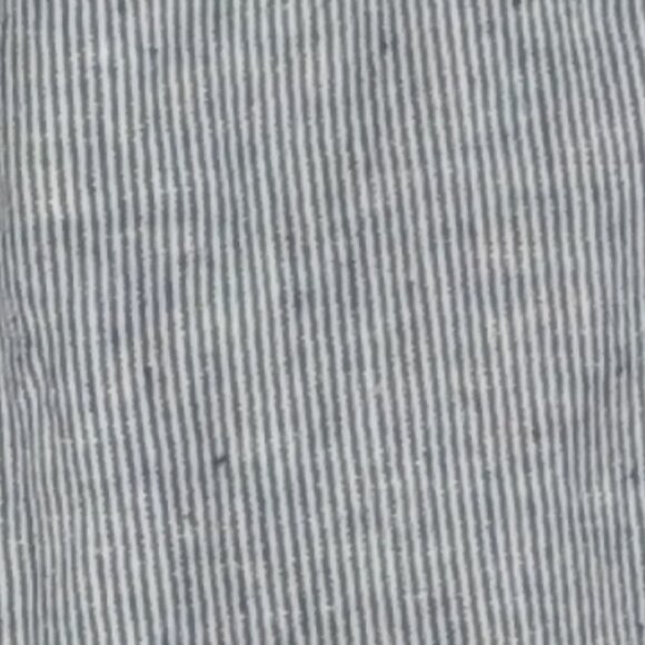 Gap Free Pants Mid-Waist Slant Pockets Women's Navy, White Stripe Size Large - Picture 9 of 9